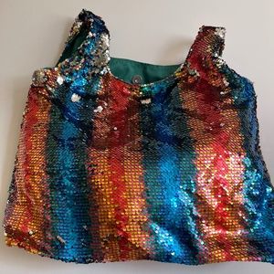 Sequin Rainbow Bag